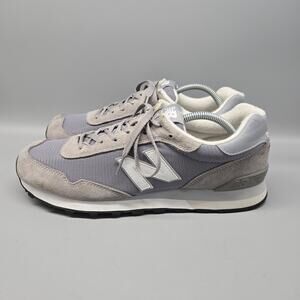 New Balance 515 Shoes Mens 11.5 D Grey White Suede Sneakers ML515RSA Great!